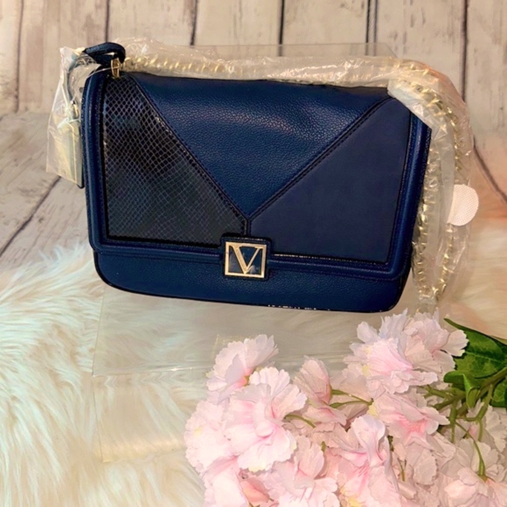 The Victoria Secret Navy Medium Shoulder Bag